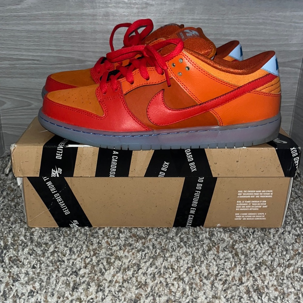 Nike dunk pro sb Gamma orange